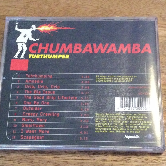 Chumbawamba - Tubthumper CD - Picture 2 of 5
